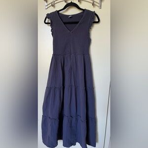 Old Navy Maxi Dress Size Medium- Navy